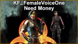 Killing Floor - KF_FemaleVoiceOne Quotes @MarphitimusBlackimus