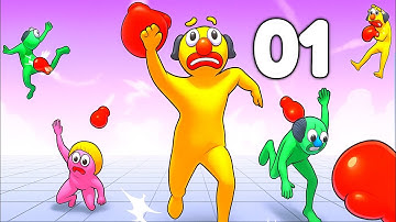 🥊 Boxing Annoying Uncle Battle Gameplay | Funny Punches & Crazy Knockouts  part 01 (Level 01 - 250)