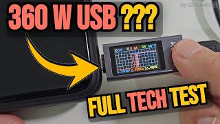 Must-Have Gadget? 360W KOWSI KWS-2303C Type-C USB Current, Voltage, Power And Capacity Tester