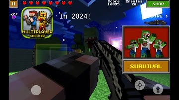 OLD Pixel Gun 3D Survivial Mode (3.6)