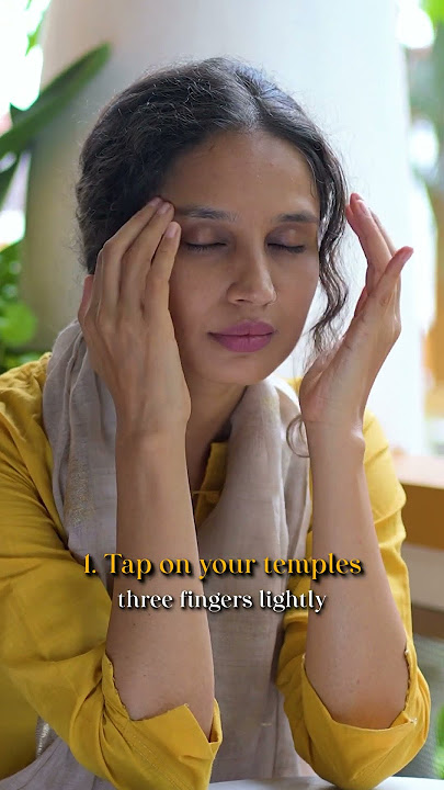 Hack for Headaches & Stress  #headacherelief