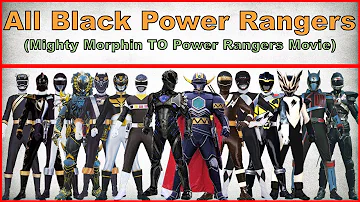 How many African American Power Rangers are there?