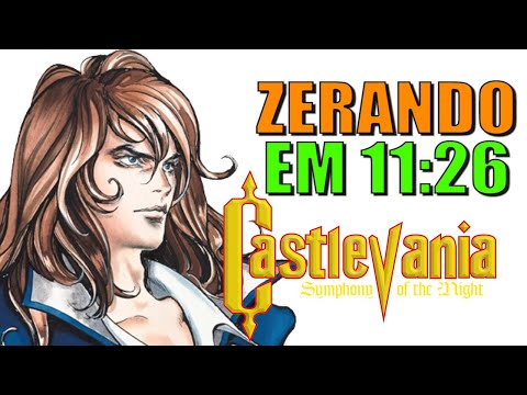 SPEEDRUN (Com Richter) - CASTLEVANIA SotN!!
