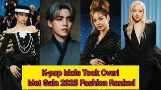 Top 5 Korean Celebrity Looks At Met Gala 2025 Blackpink, S.coups & More Stole The Show