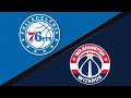 Washington Wizards Vs Philadelphia 76ers Game Highlights