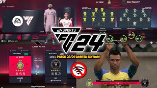 FIFA 16 MOD FC 24 LIMITED EDITION FULL UPDATE TRANSFER 23/24 ANDROID OFFLINE