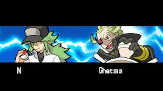 Pokemon Blaze Black 2 Redux - vs Alternate Universe N and Ghetsis (Challenge Mode Postgame)