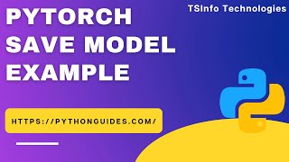 Famous PyTorch save model | PyTorch save model example Profile