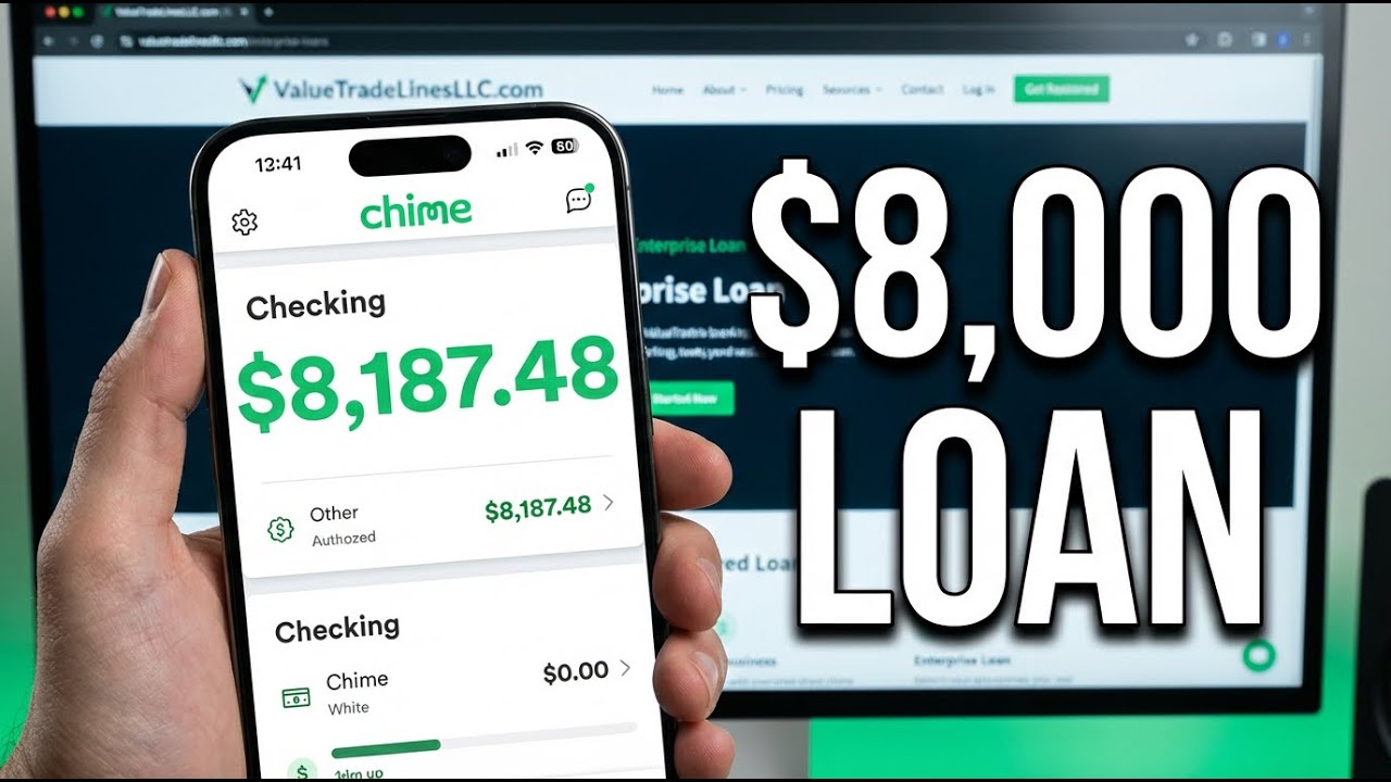 How I Got an $8,000 Loan Deposited to Chime (Step-By-Step Process)