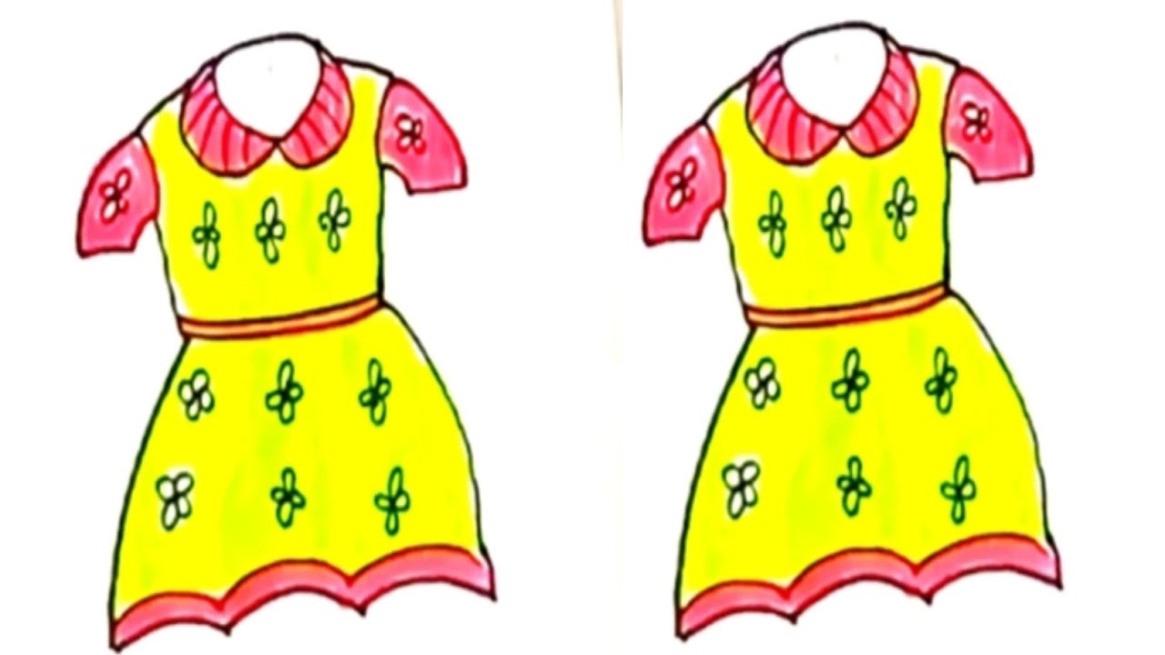 How To Draw Easy Dress At Home Morgina Drawing YouTube how-to-draw-easy-dress-at-home-morgina-drawing-youtube