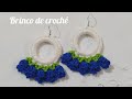 BRINCO DE CROCHÊ  #crochetearrings  #marcialobocroche