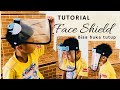 DIY Tutorial Membuat Face Shield Anak || Bisa Buka Tutup