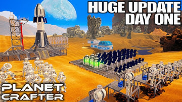 Fish & Drone Update | Planet Crafter Gameplay | Part 1