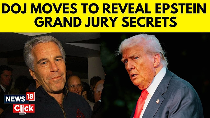 DOJ Moves To Release Grand Jury Testimony In Jeffrey Epstein Controversy | GOP | Trump | N18G