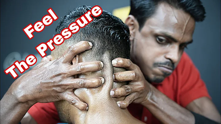Strong Wrist Barber Doing His Deep Tissue Massage Techniques | ASMR Head Scratching | Neck Cracking
