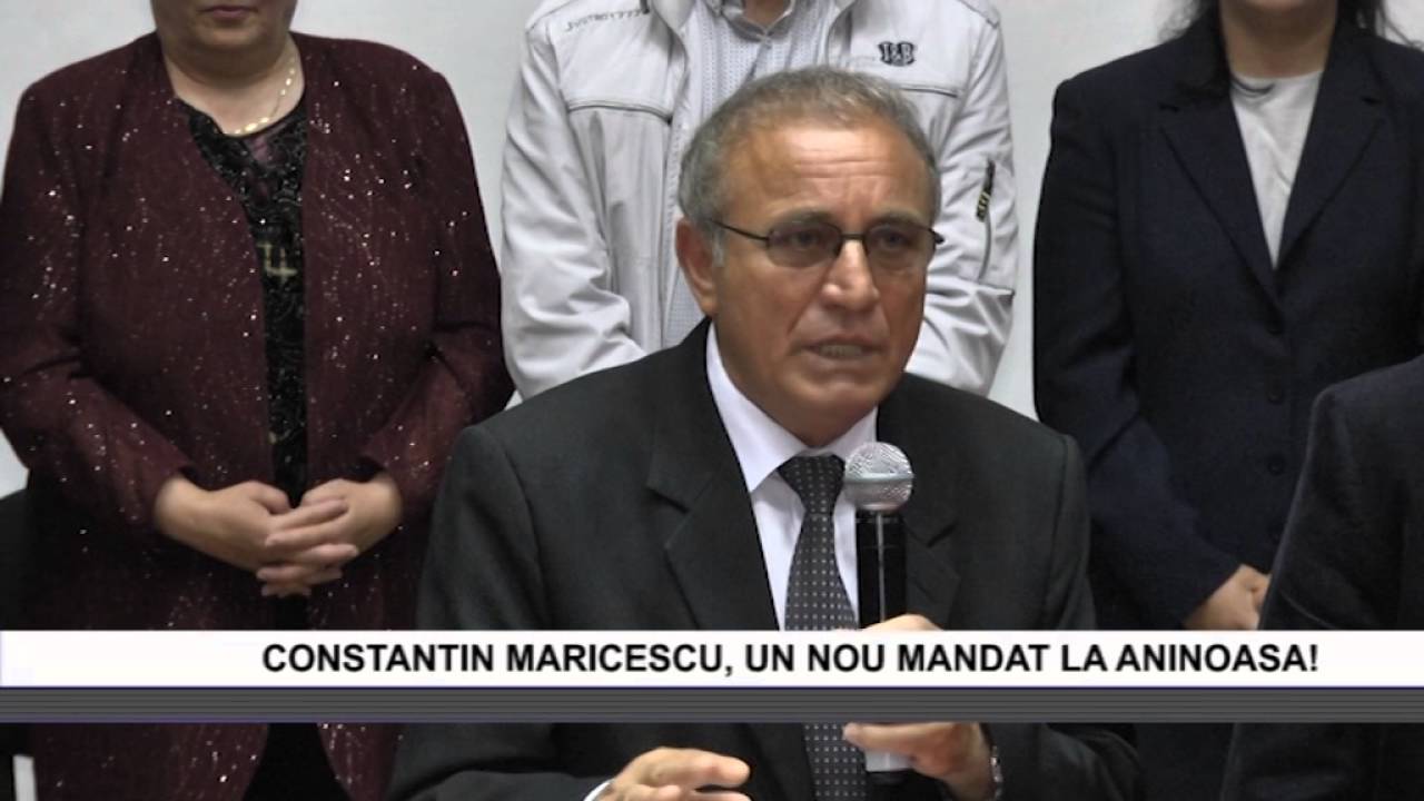 Constantin Maricescu, un nou mandat la Aninoasa! - www.columnatv.ro camera iphone 8 plus apk