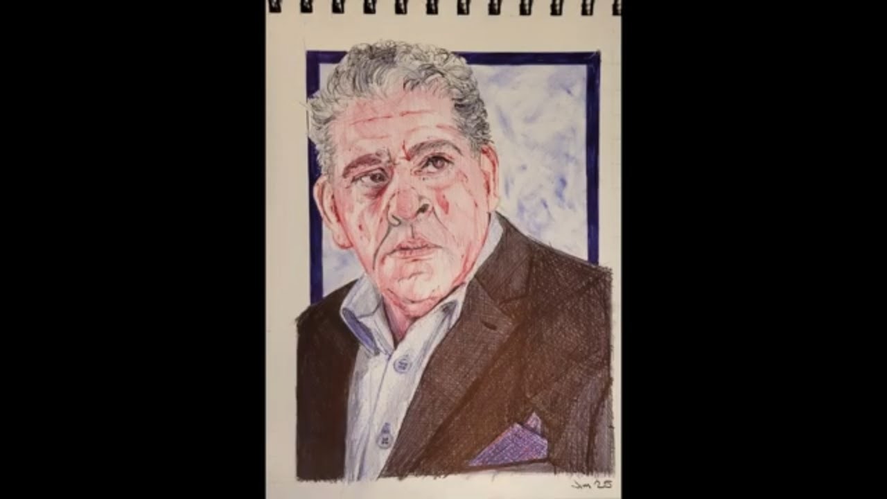 Joey Diaz in Ink: Incredible Pen Drawing of the Comedy Legend 11/02/2025