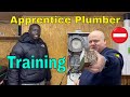 Apprentice Plumber Learns How A Combi Boiler Works