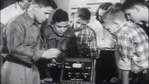 ATOMIC ALERT.  1951 Cold War Classroom Film on Atom Bomb Attack.