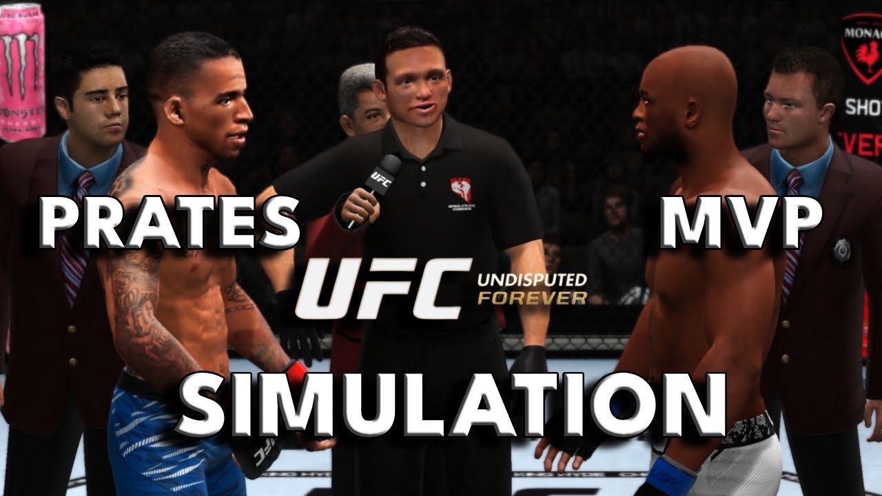 Too Slick! Carlos Prates vs MVP | UFC Undisputed Forever SIMULATION