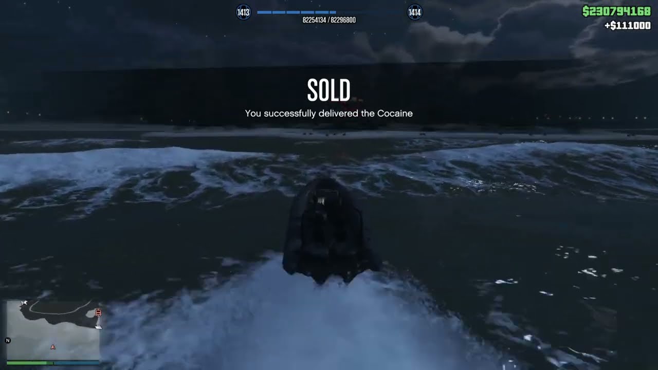 Biker Sell Mission - Cocaine - Boat Delivery [#12]