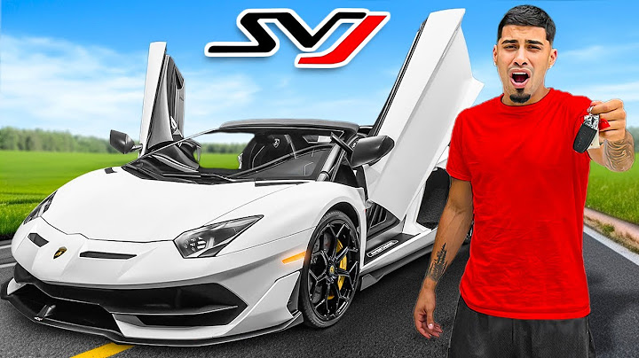 Kúpil som si auto snov *LAMBORGHINI AVENTADOR SVJ*