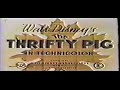 1941 Disney Cartoon The Thrifty Pig