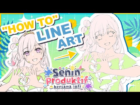 【DRAWING】Good Brush = Good Lineart【 iofi / hololiveID 】 Thumbnail Image