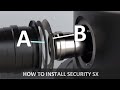 Security SX - How to install exhaust fumes and hydraulic components