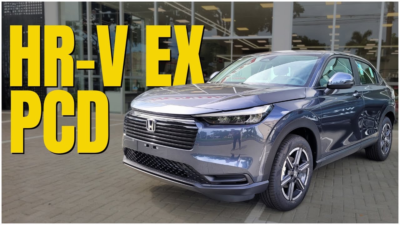 🔥 HONDA HR-V EX 2026 PARA PCD: SUV COMPLETO COM DESCONTO IMPERDÍVEL!