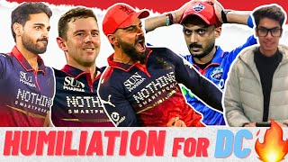 RCB HUMILIATES DC IN THEIR HOME GROUND | THE CRICKET LENS |