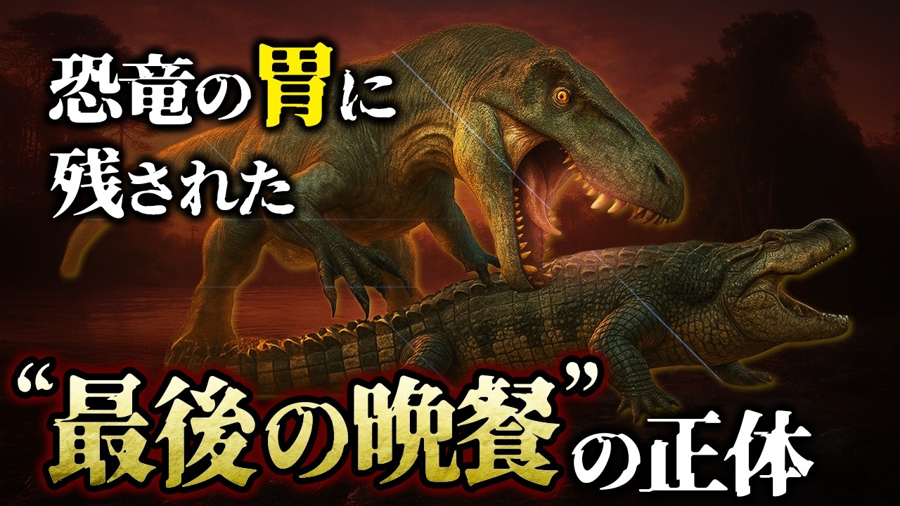 【ゆっくり解説】恐竜の口にワニの腕！？証拠に残る恐竜たちの最後の一口とは？