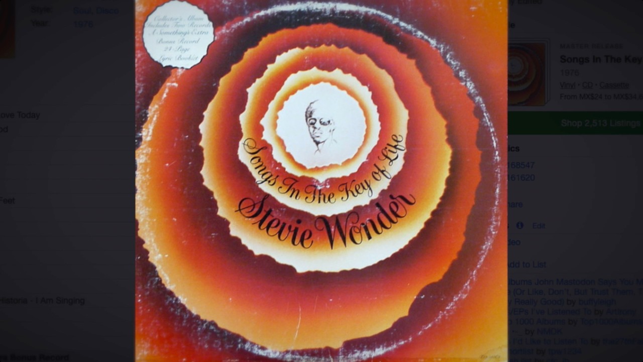 Stevie Wonder - Songs in the key of life | 50 Aniversario EP 03