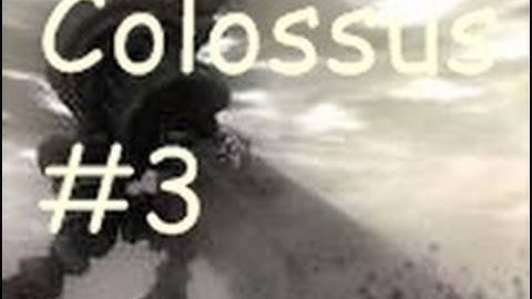 Shadow of the Colossus - Walkthrough W/ Christian - Colossus 3 : Gaius [SotC Gameplay & Commentary]