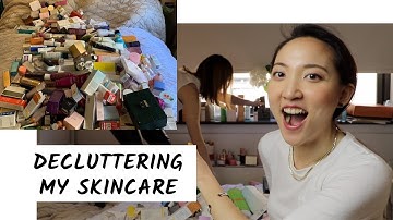A Marie Kondo Expert Helped Me DeClutter My Skincare products.....& giveaway!