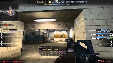 1v5 Bot Clutch/Ace [CS:GO] #I