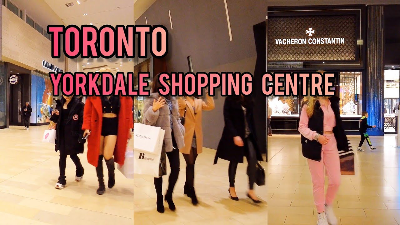 Shopping at Yorkdale Shopping Centre