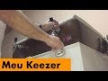 Projeto Keezer - Kegerator de freezer portugues. Como fazer uma chopeira com torneira para chopp