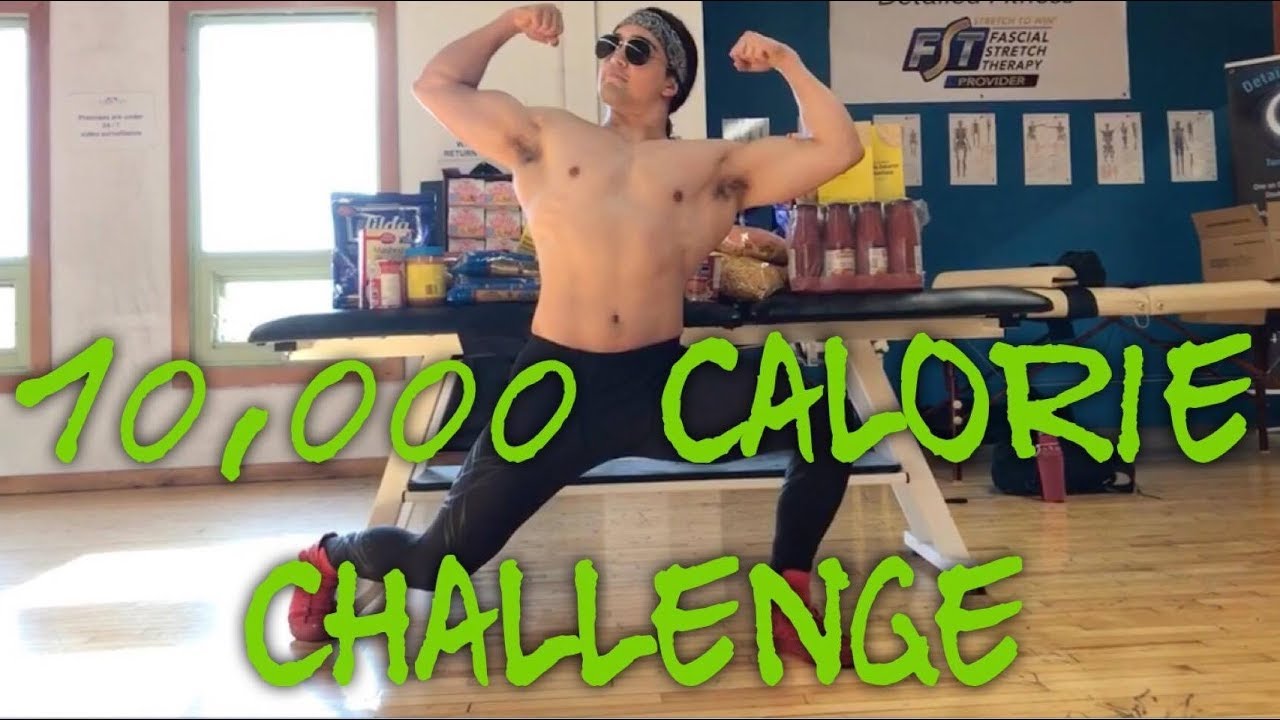10,000 CALORIE CHALLENGE | EPIC Cheat Day - YouTube