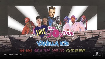 I love the 90s Tour 2024 at RiverEdge Park in Aurora - Promo