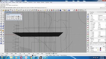 toolbar overview curve in rhino 4 hindi