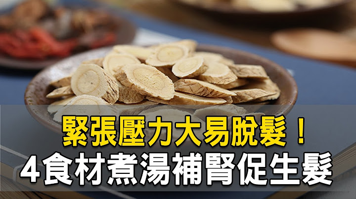 紧张压力大易脱发！4食材煮汤补肾促生发｜陈晓暐 医师｜398｜谈古论今话中医｜谈古论今话中医｜中医知识CooL - 天天要闻