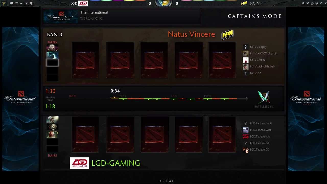 The International 2 - LGD vs Na`Vi - Winner Bracket Semifinals, Game 1