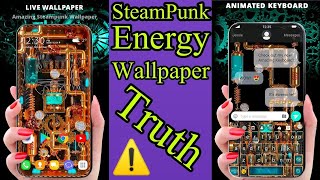 Streampunk Energy Wallpaper   Streampunk Pipe Wallpaper   cool wallpaper and keyboard steampunk pipe screenshot 3