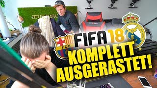 Komplett AUSGERASTET - FIFA 18 im UFO