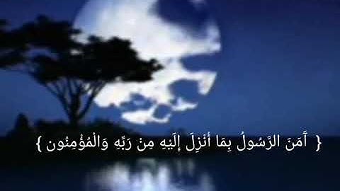 قراءه ما تيسر من سوره البقره مع القارئ : حازم محمد محمد سليمان