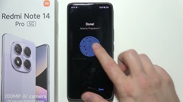 Redmi Note 14 Pro: How to Add Fingerprint