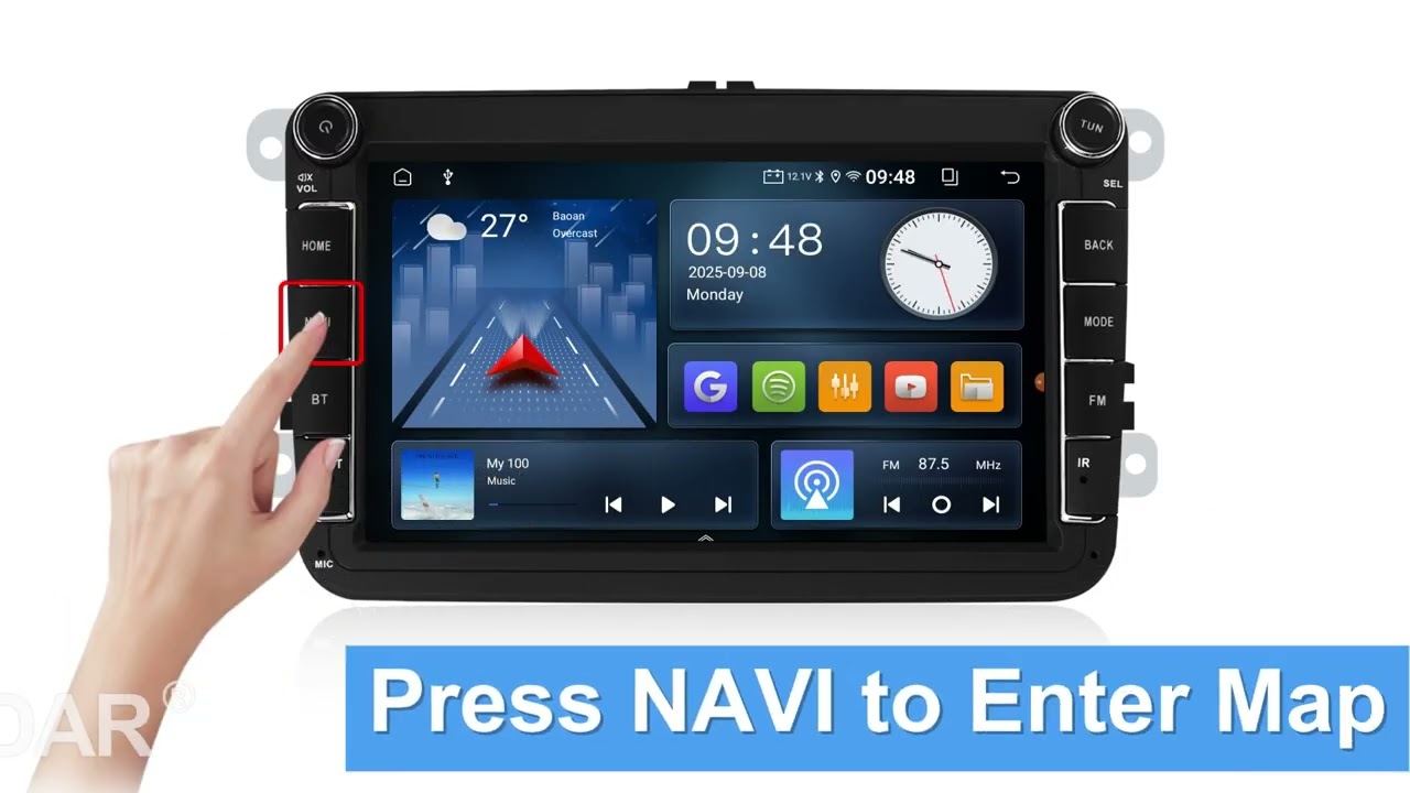 Android 14 radio for VW/Skoda/Seat