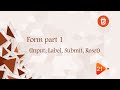[Learn HTML in Arabic 2022] #21 Form part one (input, Label,  submit, reset)
