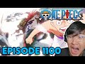 Luccis not playing around  luffys unveils sun god   episode 1100  one piece reaction 